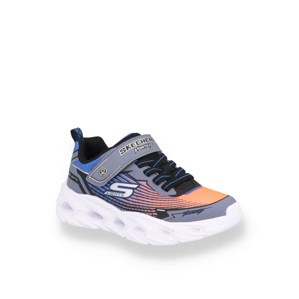 Scarpe Skechers Vortex Bimbo Blu e Grigio