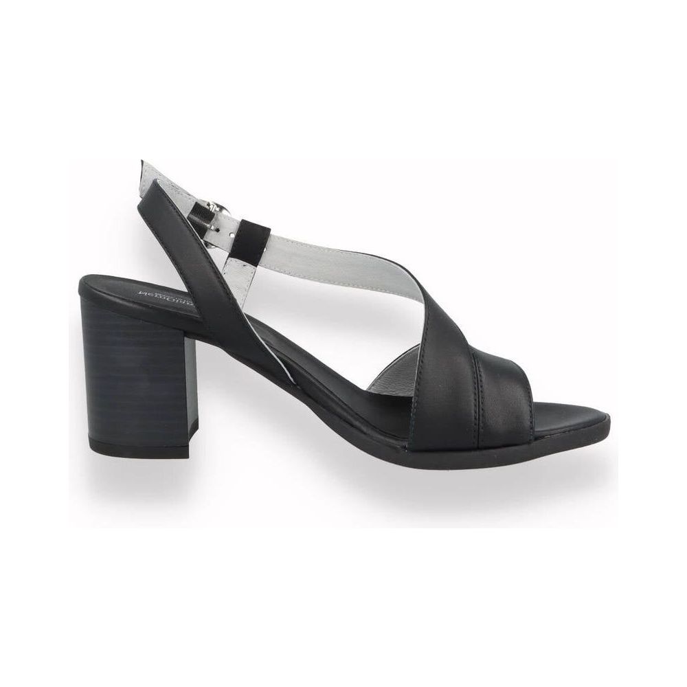 Sandalo Nero Giardini da donna con tacco Nero e Bianco | Lippolis Scarpe