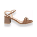 Sandalo con Tacco Nero Giardini da donna | Lippolis Scarpe
