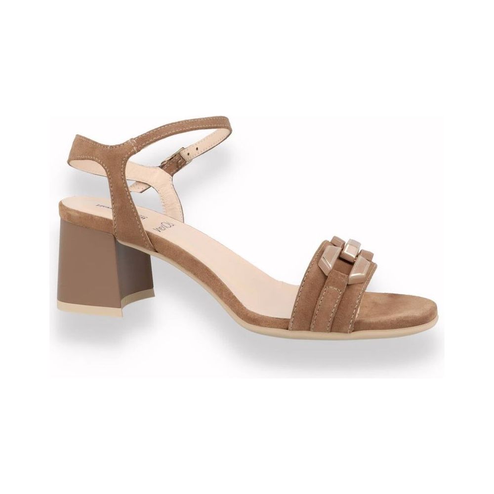 Sandalo con Tacco Nero Giardini da donna | Lippolis Scarpe