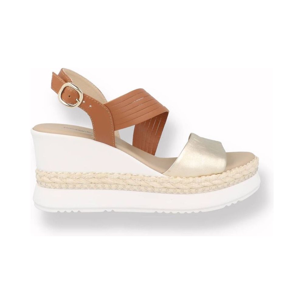 Sandalo Zeppa Nero Giardini da Donna | Lippolis Scarpe