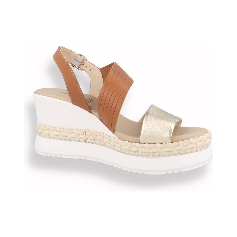 Sandalo Zeppa Nero Giardini da Donna | Lippolis Scarpe