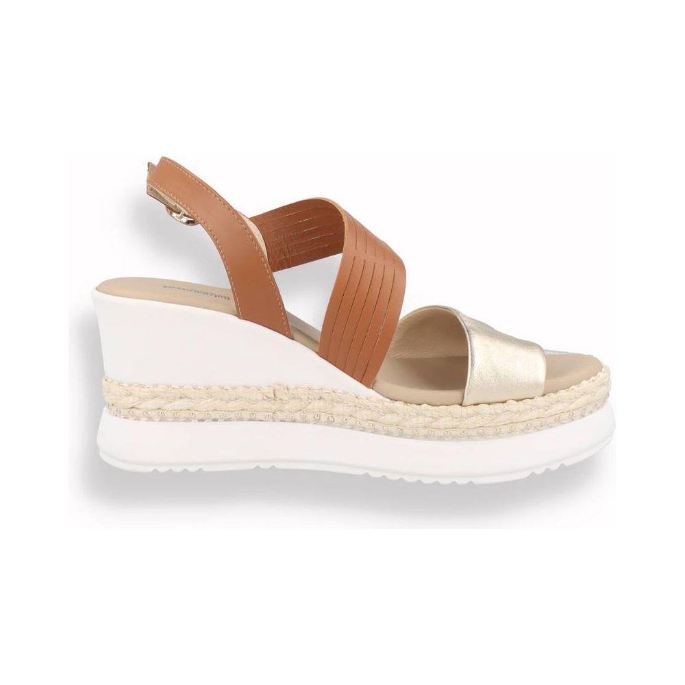 Sandalo Zeppa Nero Giardini da Donna | Lippolis Scarpe