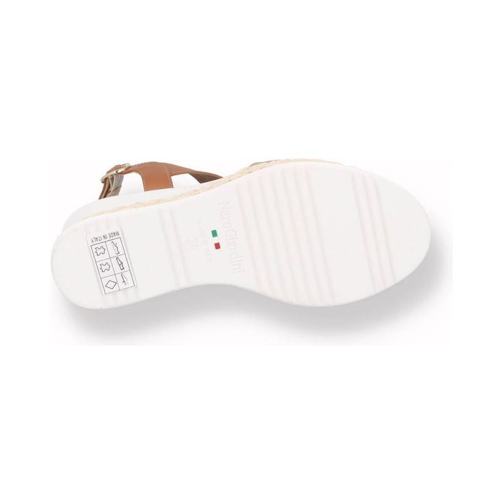 Sandalo Zeppa Nero Giardini da Donna | Lippolis Scarpe