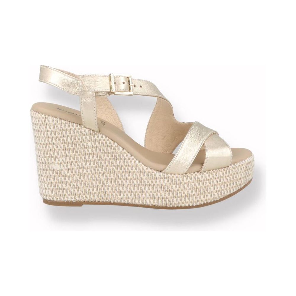 Sandali con Zeppa Oro NERO GIARDINI Donna | Lippolis Scarpe