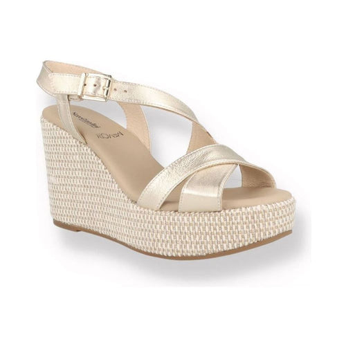 Sandali con Zeppa Oro NERO GIARDINI Donna | Lippolis Scarpe