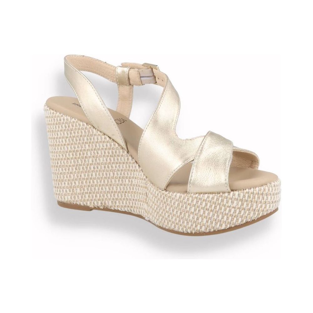 Sandali con Zeppa Oro NERO GIARDINI Donna | Lippolis Scarpe