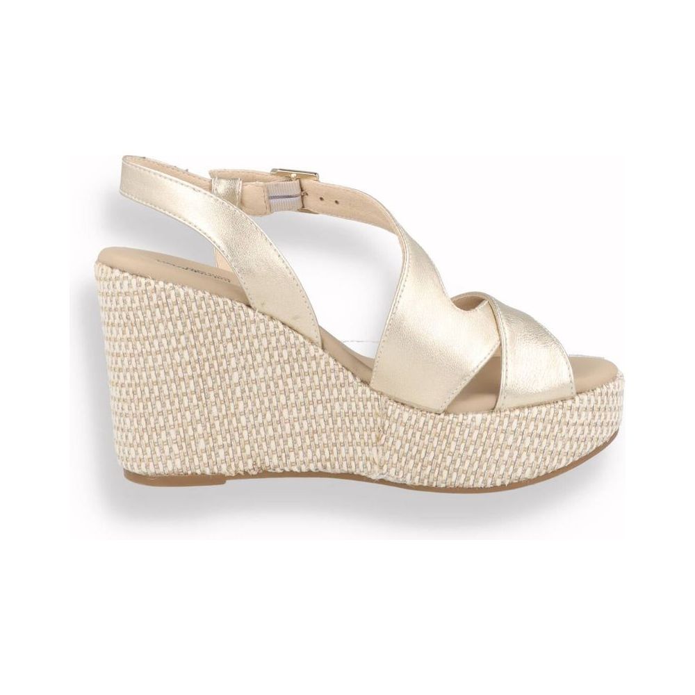 Sandali con Zeppa Oro NERO GIARDINI Donna | Lippolis Scarpe