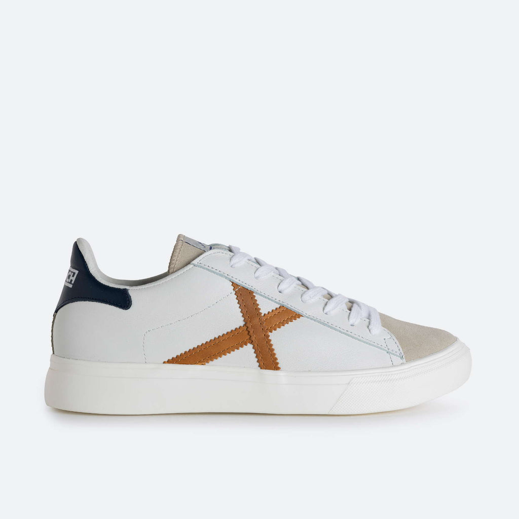 Scarpe Sneakers Munich Uomo Bianco