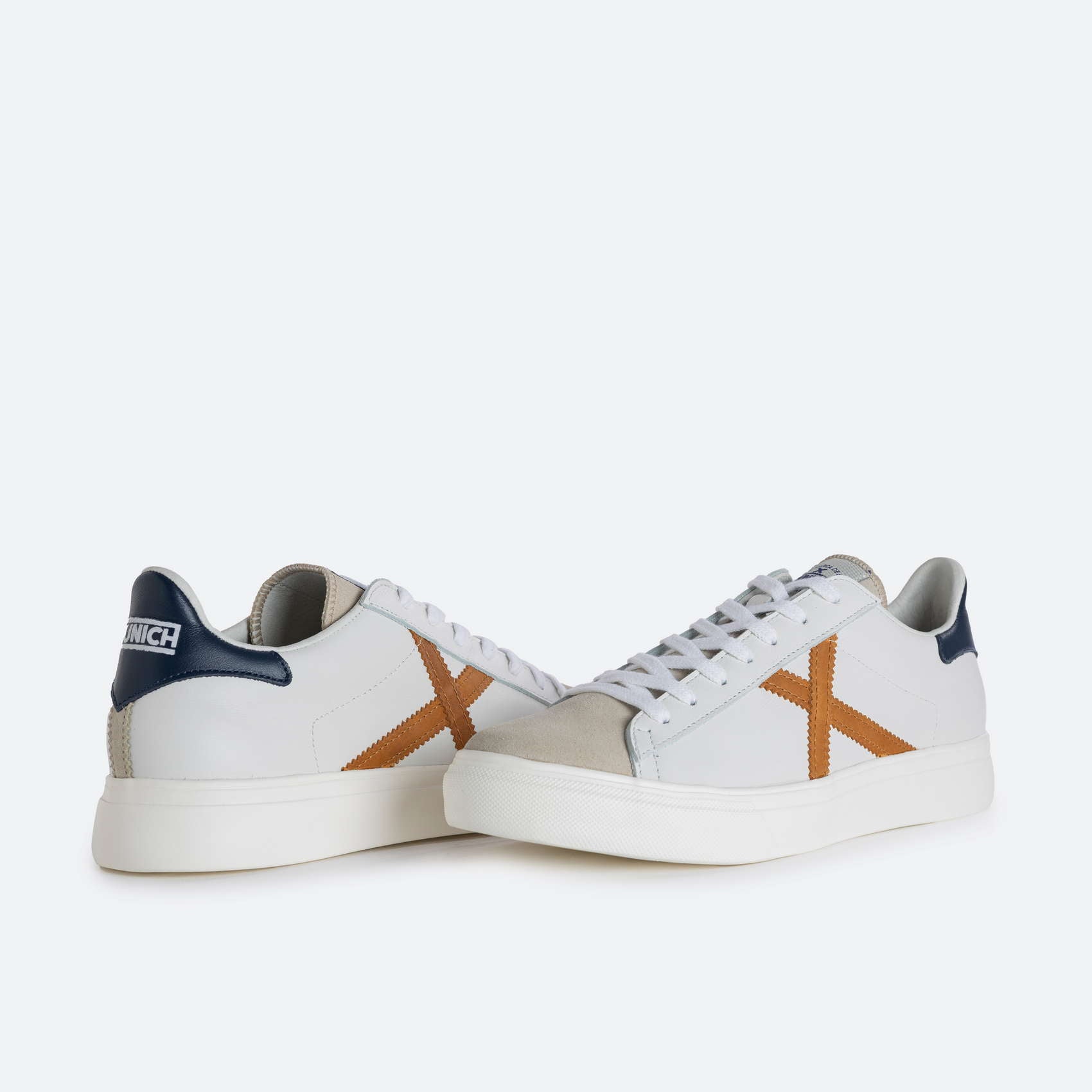 Scarpe Sneakers Munich Uomo Bianco