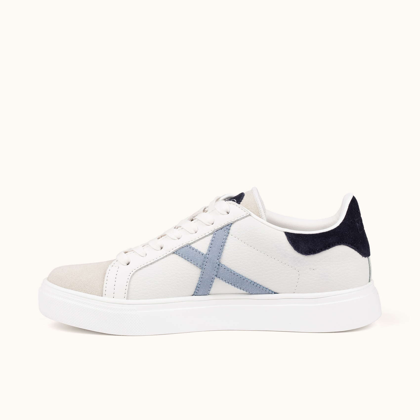 Scarpe Sneakers Munich Uomo Bianco/Azzurro