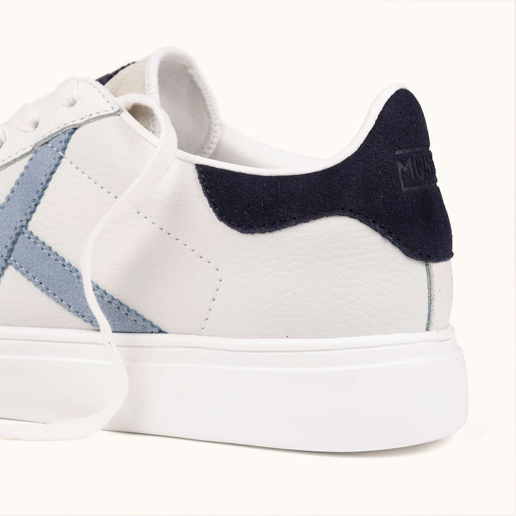 Scarpe Sneakers Munich Uomo Bianco/Azzurro