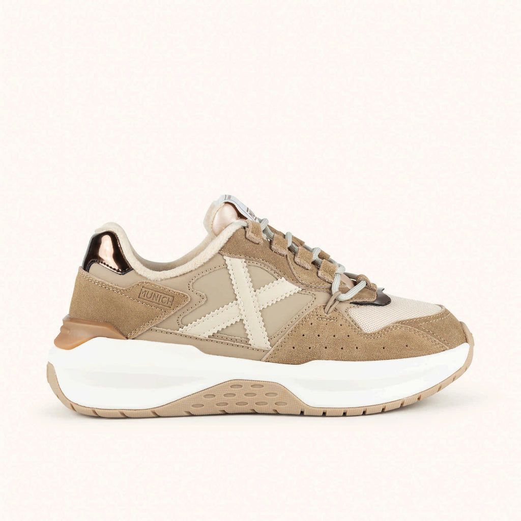 Sneakers Munich Nexa Donna beige