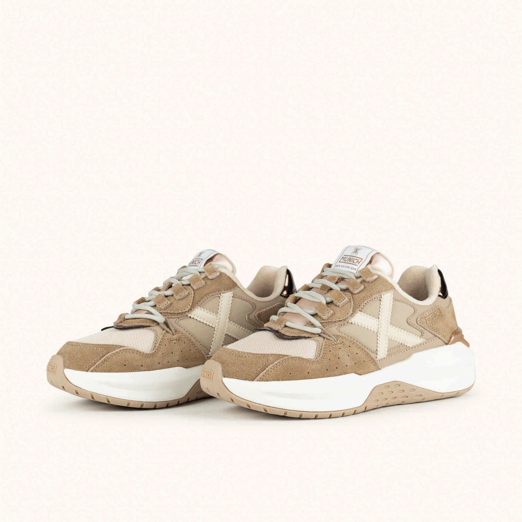 Sneakers Munich Nexa Donna beige
