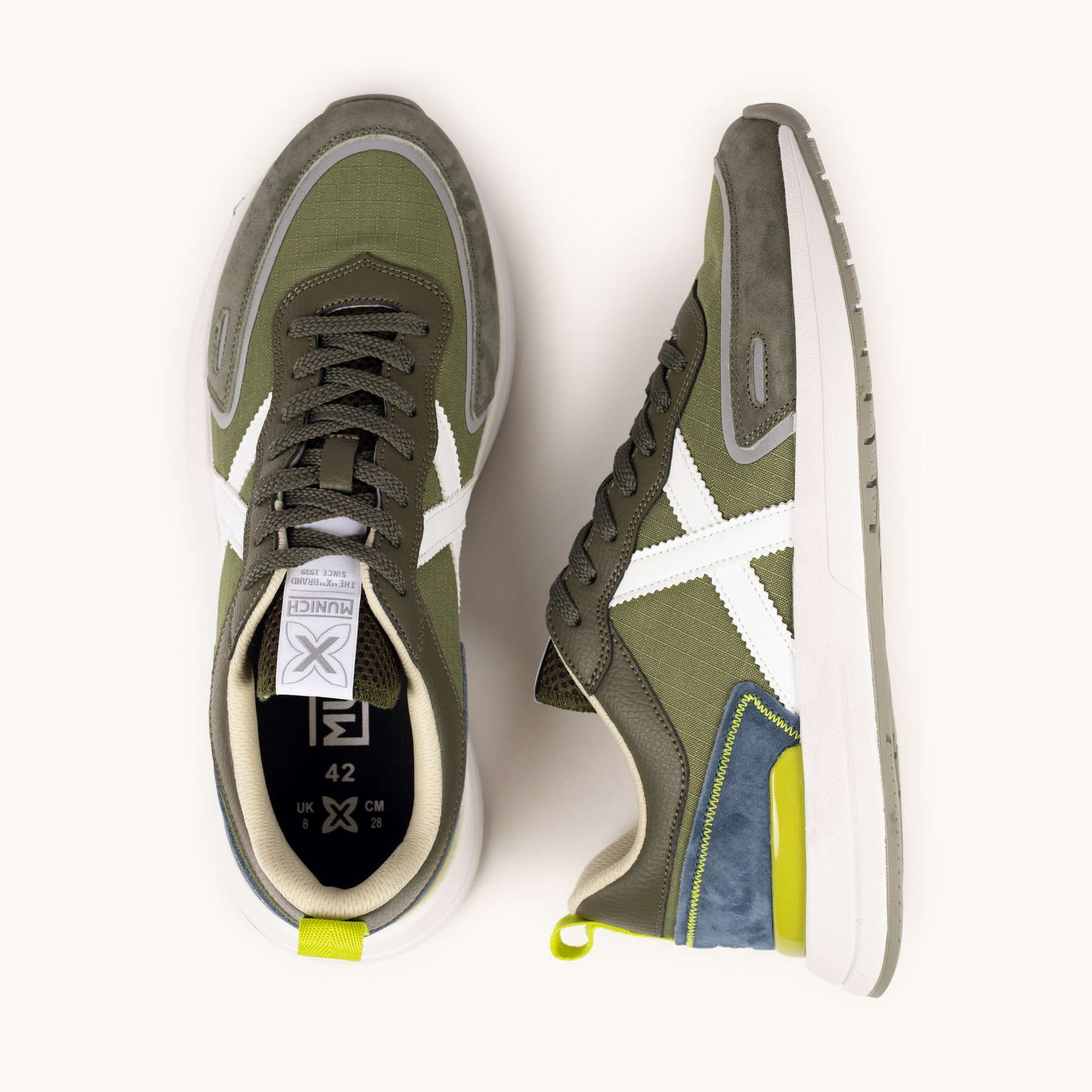 MUNICH SPEED 20 Sneakers dal Design Urbano da Uomo