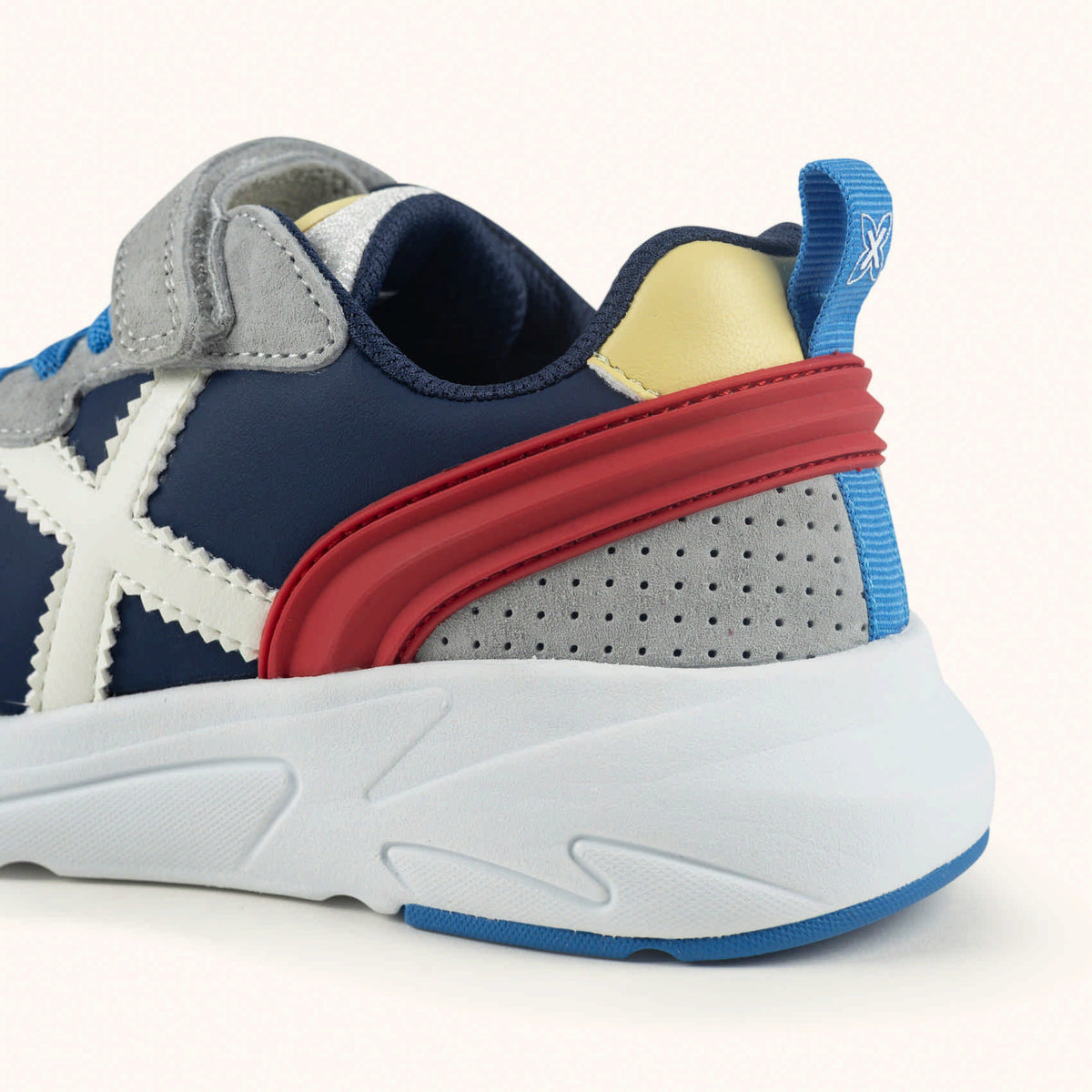 Sneakers Munich Mini Track Bambino blu