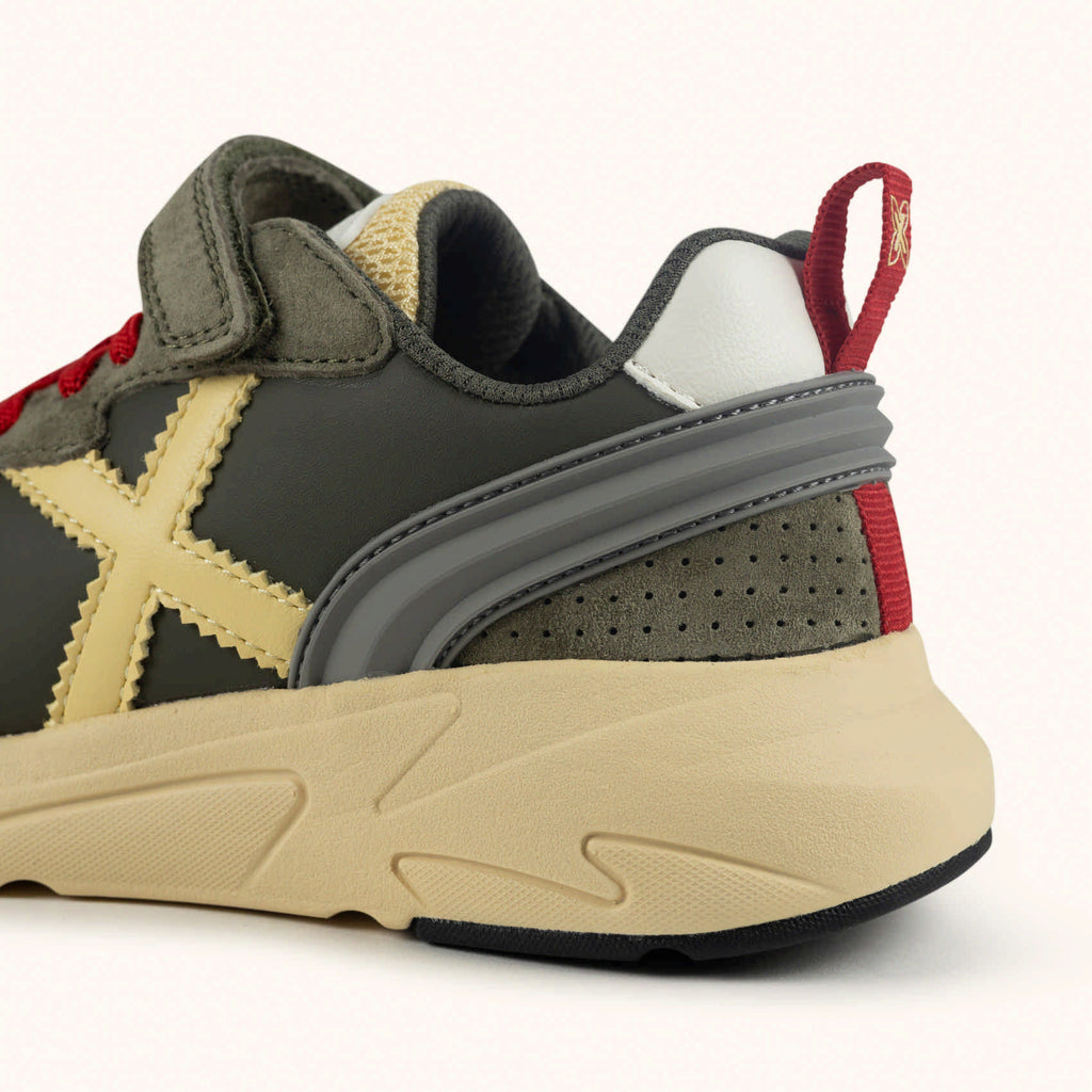 Sneakers Munich Mini Track Bambino verde