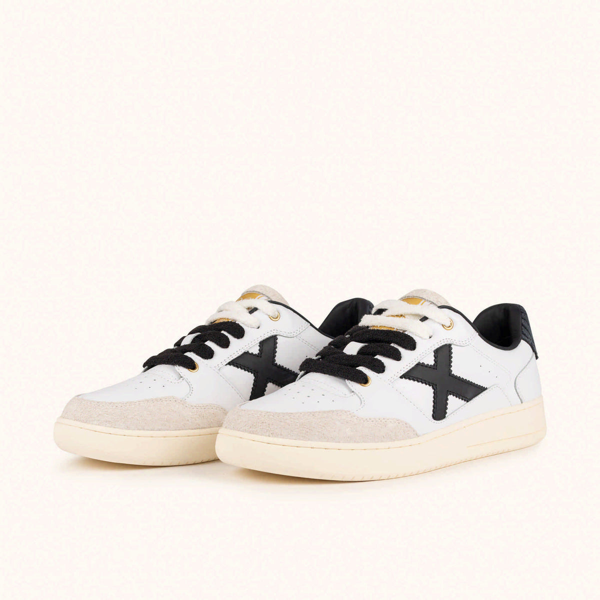 Sneakers Munich Legit Uomo bianco/nero