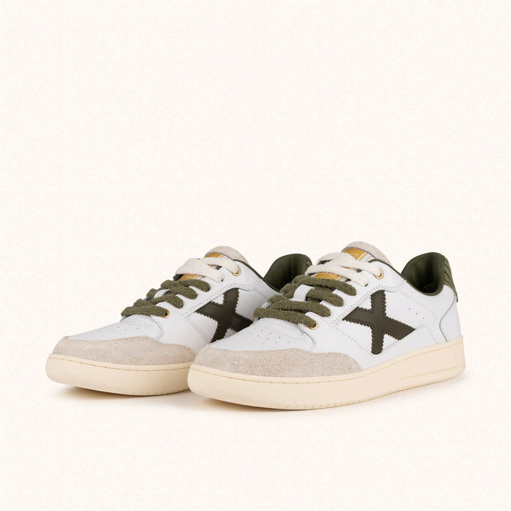 Sneakers Munich Legit Uomo bianco/verde