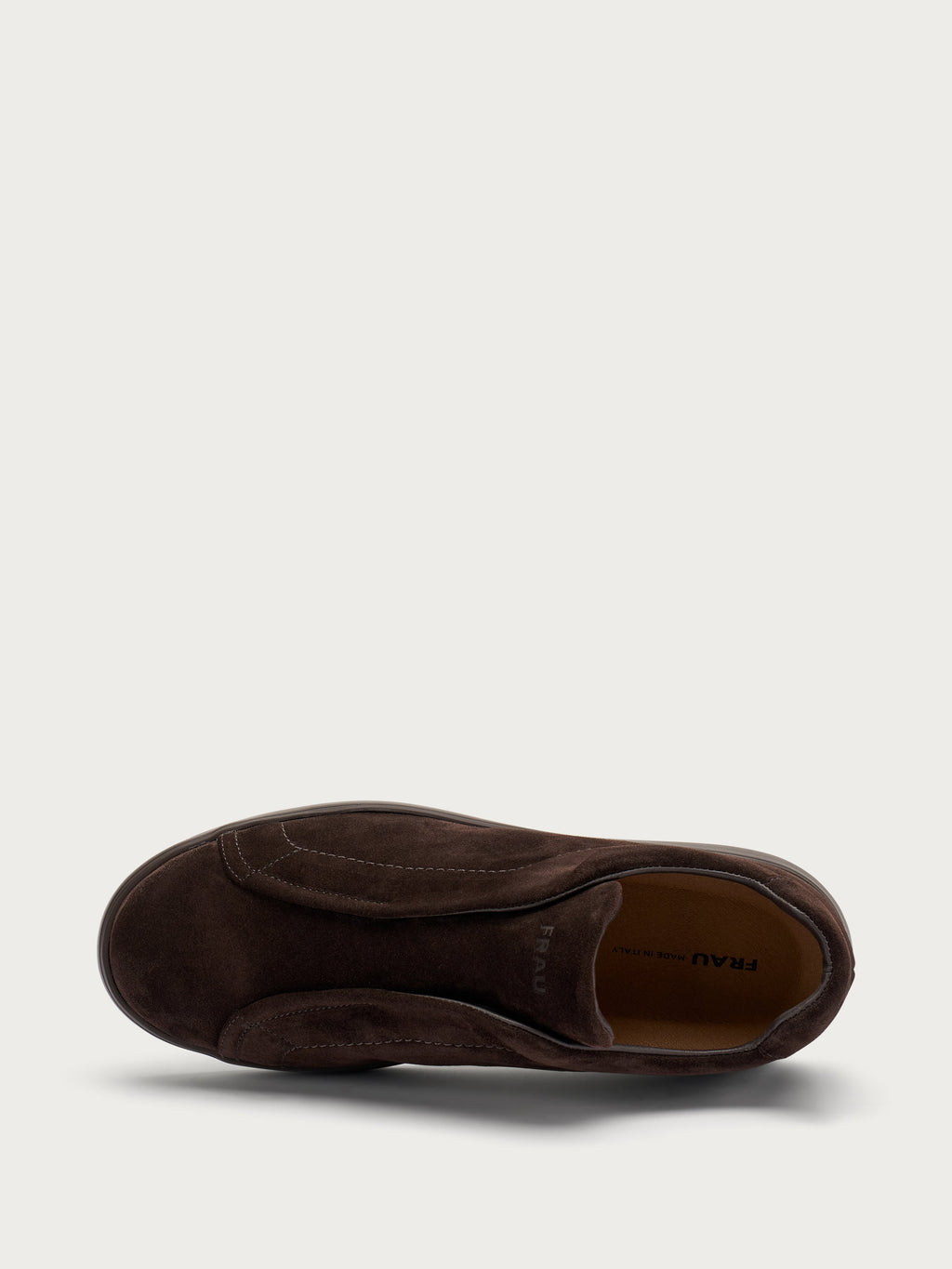 Sneakers Slip On Frau Basic uomo testa di moro