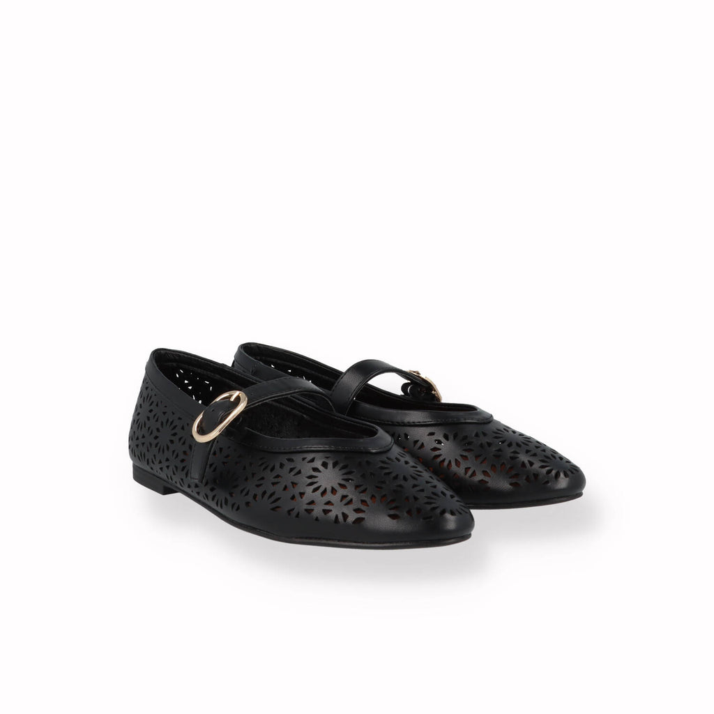 Ballerine Marco Tozzi Donna Cuoio - Nero