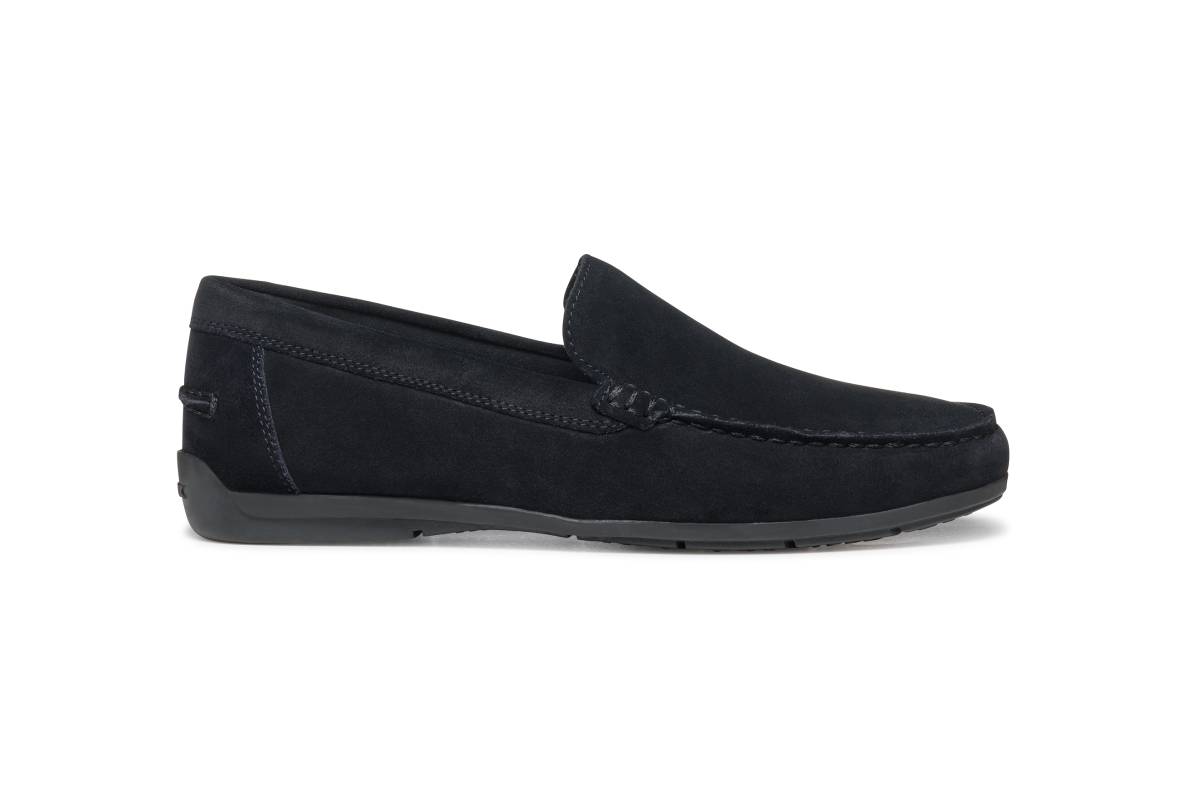 GeoX Siron A Mocassino Uomo Blu e Nero