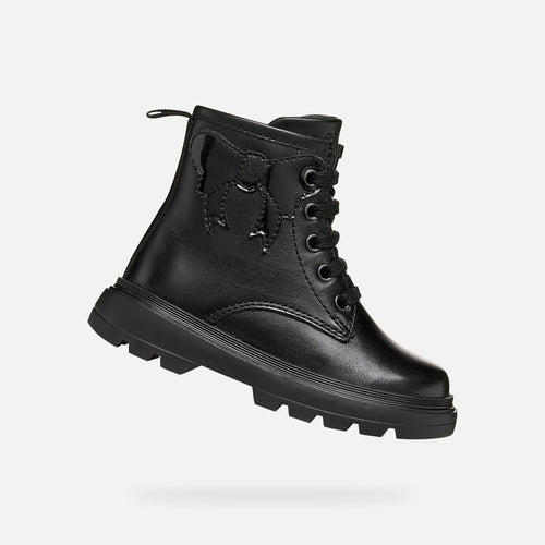 Anfibi Geox Kiddartah bambina nero