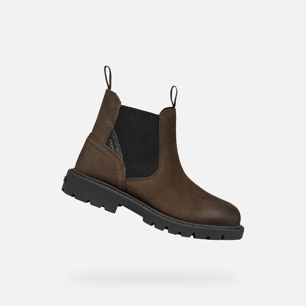 Stivaletti Geox Shaylax bambino testa di moro