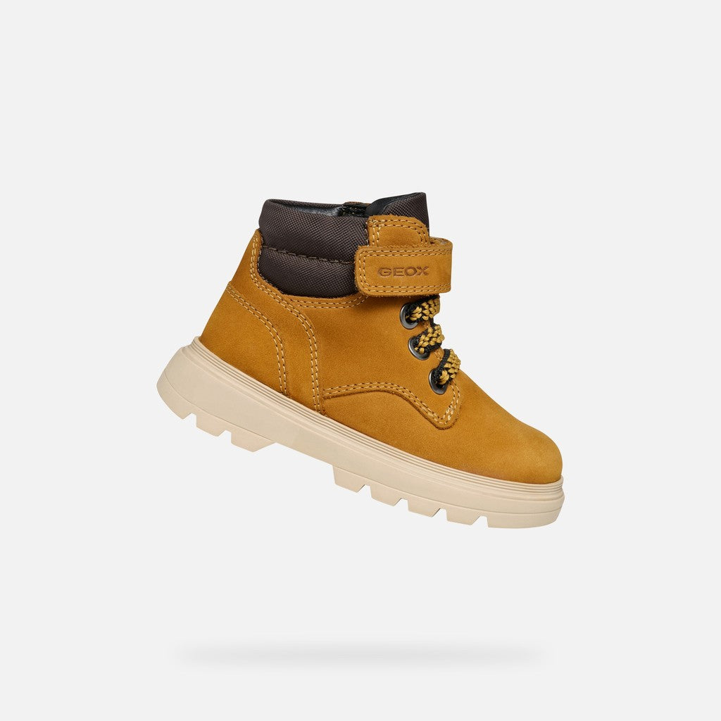 Stivaletti Geox Kiddartah bimbo giallo