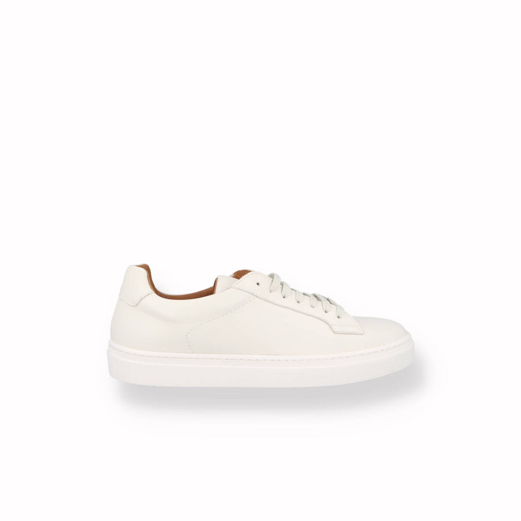 Scarpe Sneakers FRAU Uomo Cuoio e Bianco