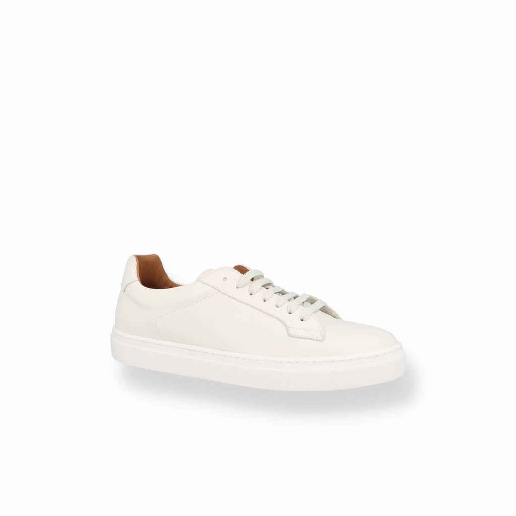 Scarpe Sneakers FRAU Uomo Cuoio e Bianco