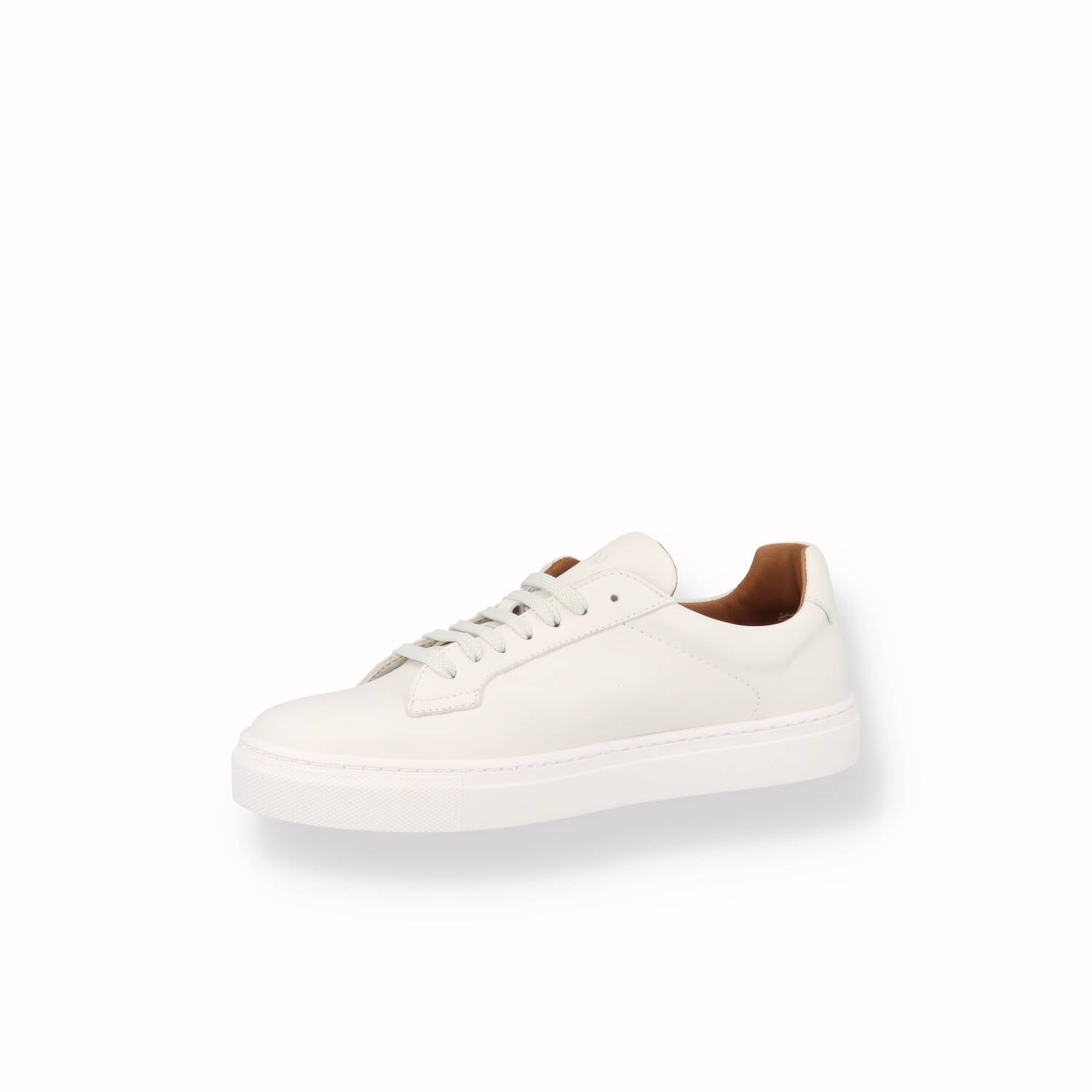 Scarpe Sneakers FRAU Uomo Cuoio e Bianco
