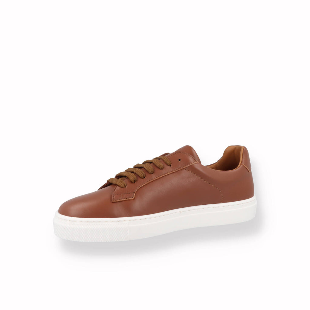 Scarpe Sneakers FRAU Uomo Cuoio e Bianco