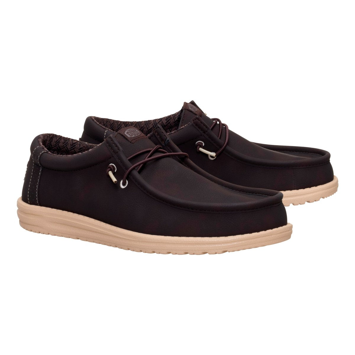 Mocassini Hey Dude Wally Classic uomo Marrone
