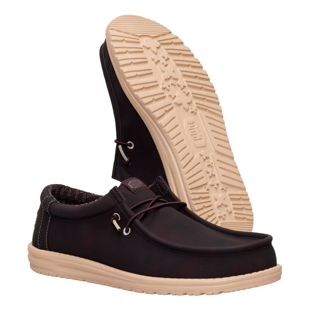 Mocassini Hey Dude Wally Classic uomo Marrone