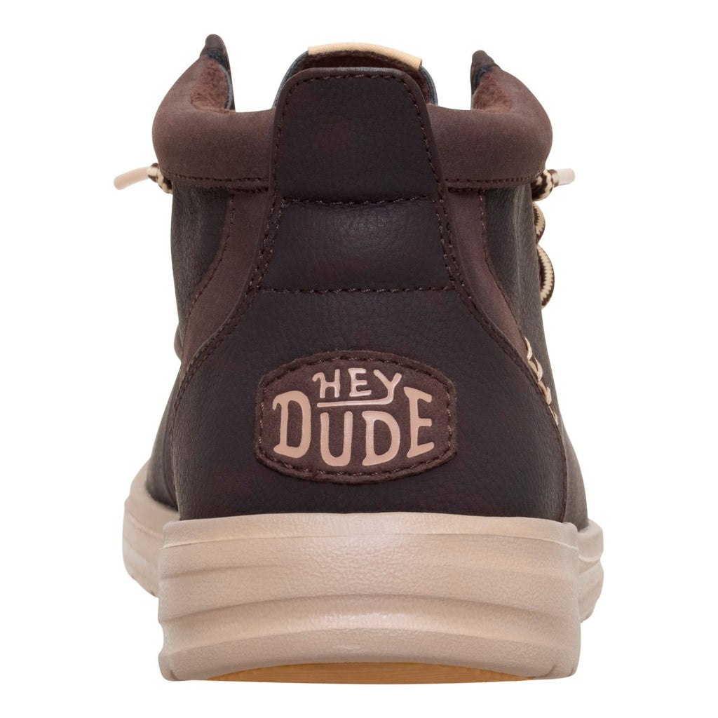 Polacchini Hey Dude Wally Mid Gripr Classic uomo Marrone