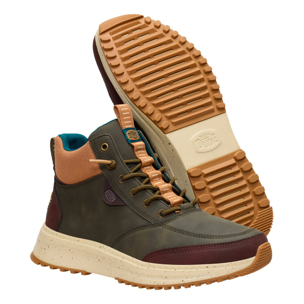 Polacchini Hey Dude Tahoe Classic uomo Verde oliva