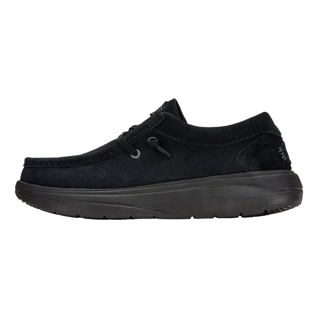 Mocassini Hey Dude Wendy Comf Suede donna Nero