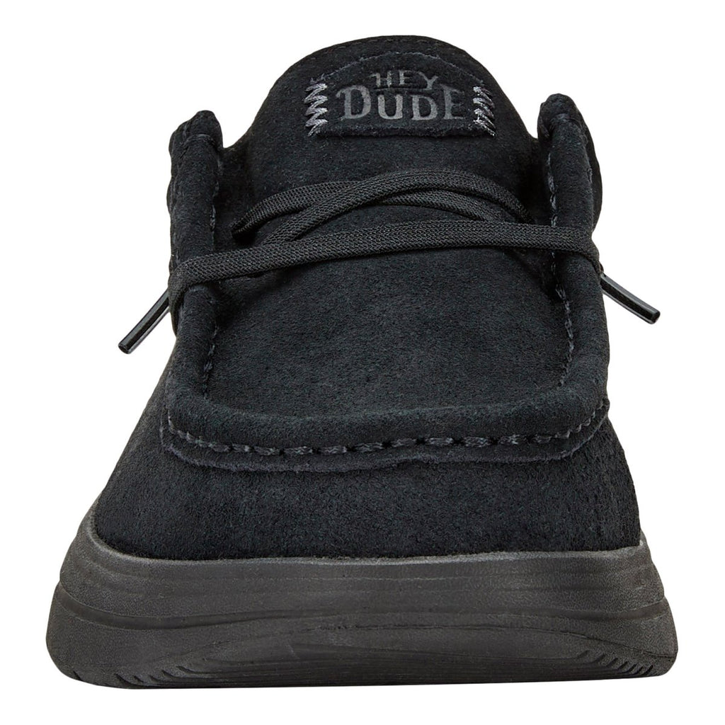 Mocassini Hey Dude Wendy Comf Suede donna Nero