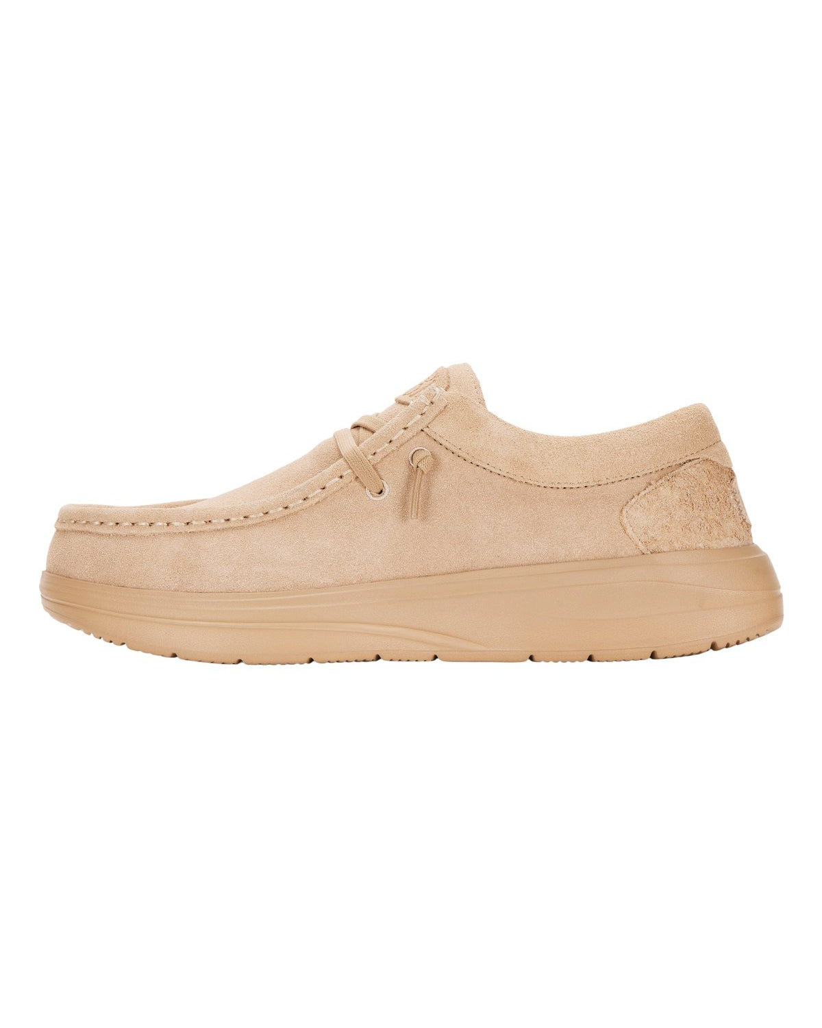 Mocassini Hey Dude Wendy Comf Suede donna Beige