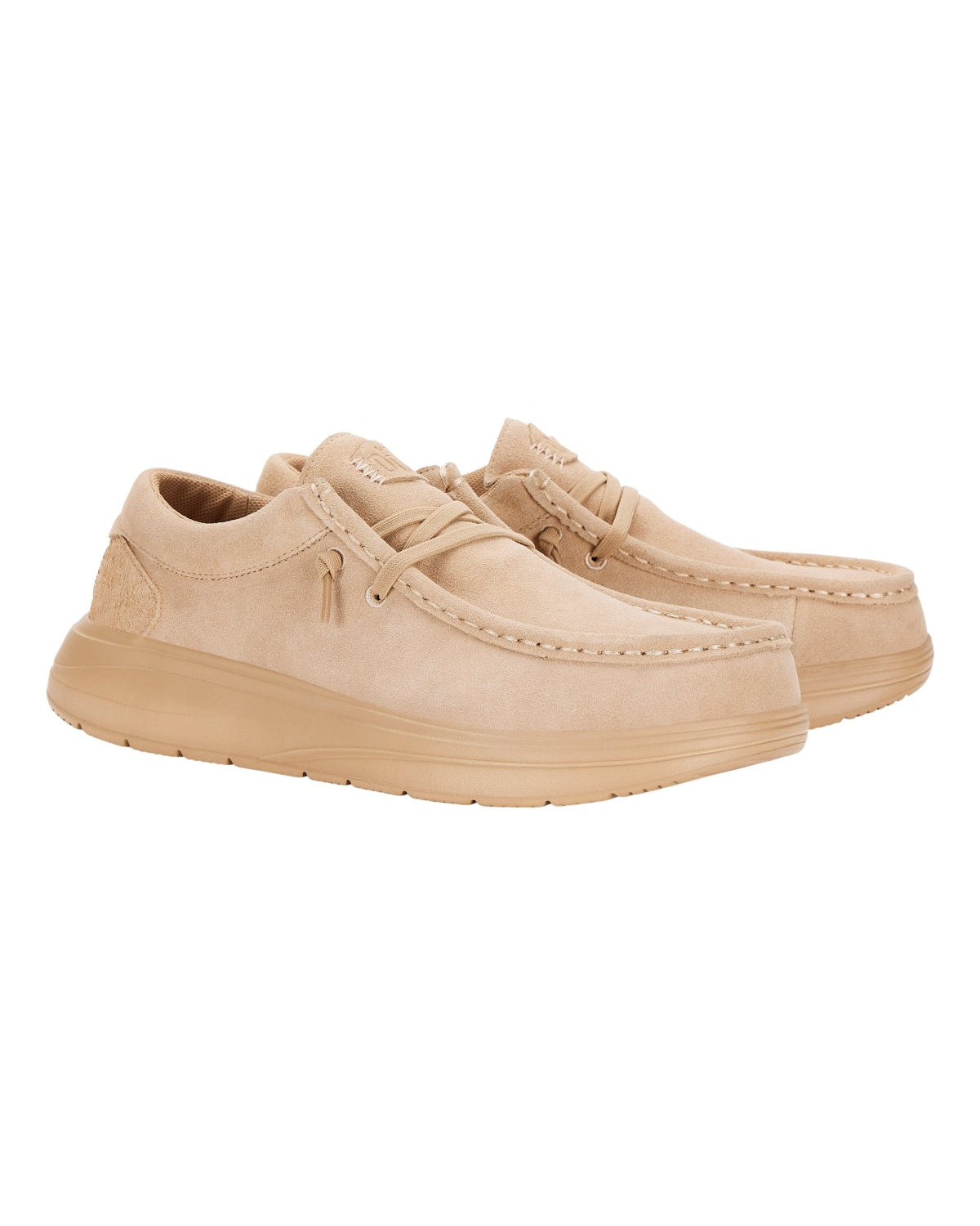 Mocassini Hey Dude Wendy Comf Suede donna Beige