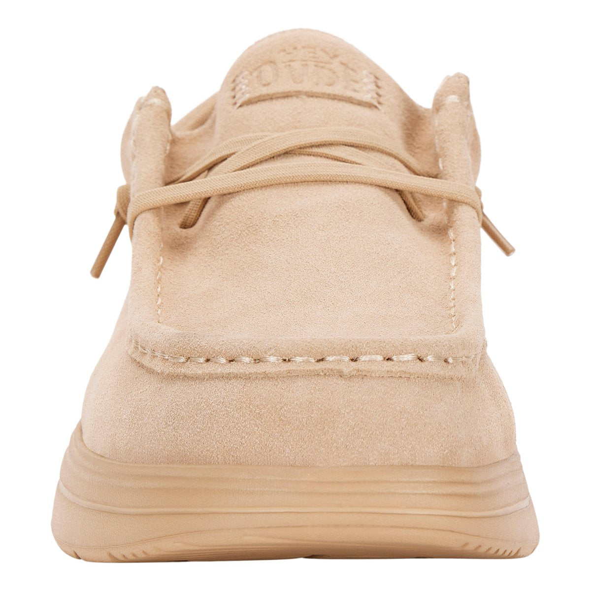 Mocassini Hey Dude Wendy Comf Suede donna Beige