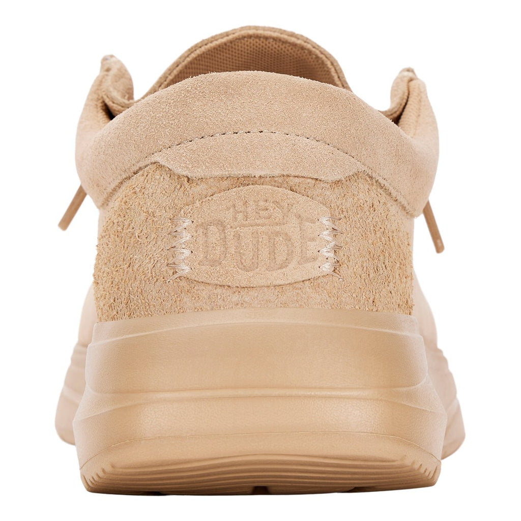 Mocassini Hey Dude Wendy Comf Suede donna Beige