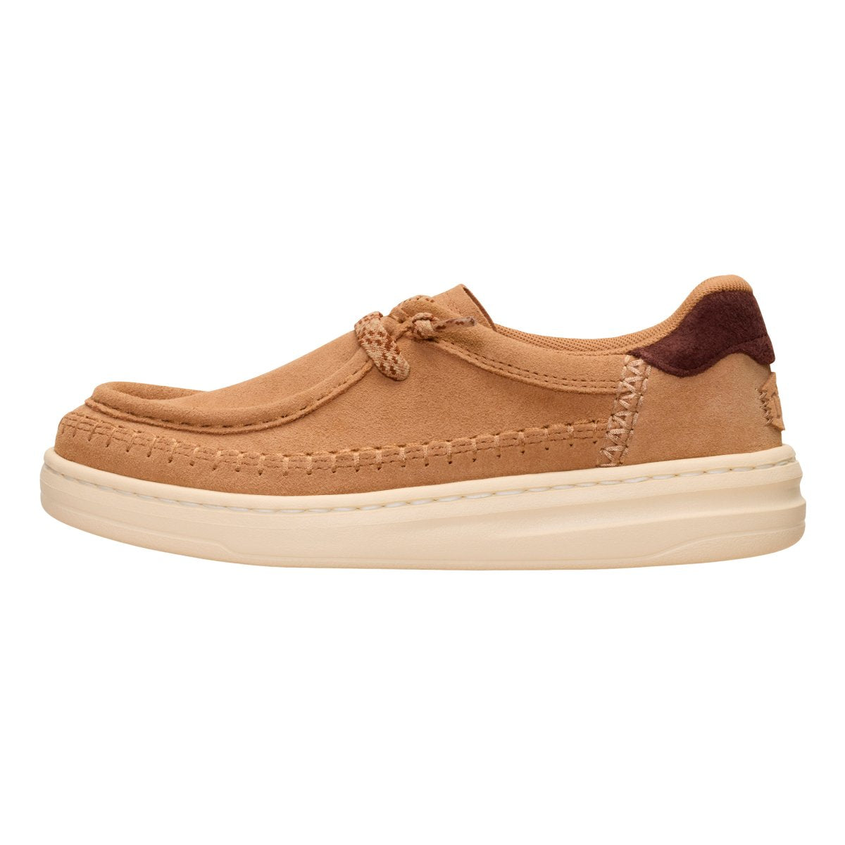 Mocassini Hey Dude Harper Moc Crafted Suede donna Cuoio