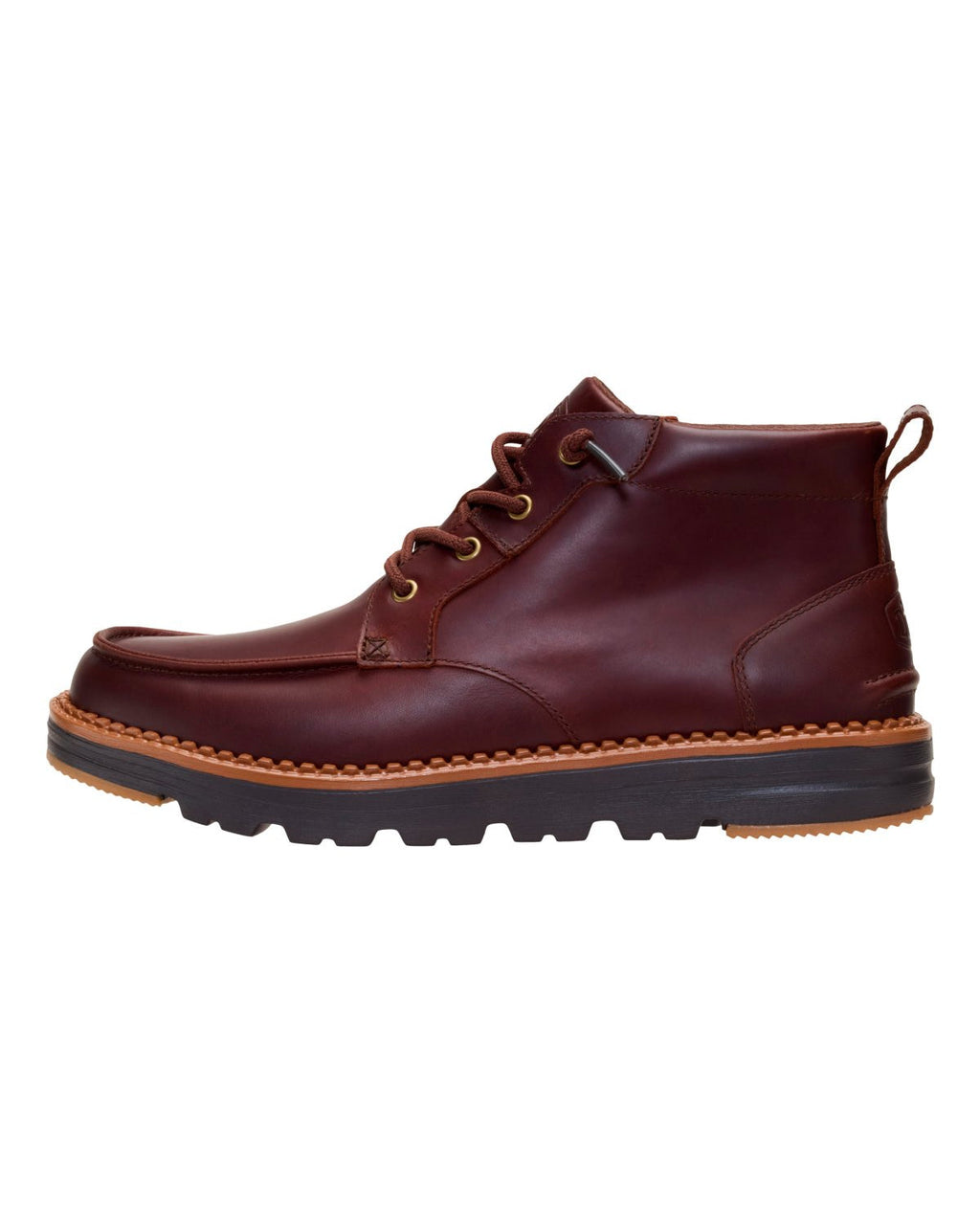 Polacchini Hey Dude Flint Boot Leather uomo Marrone