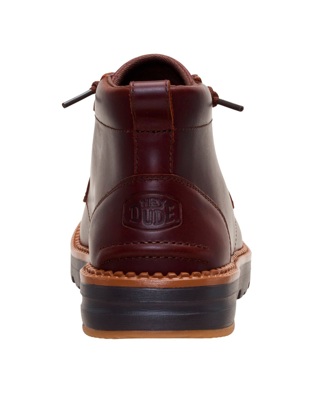 Polacchini Hey Dude Flint Boot Leather uomo Marrone