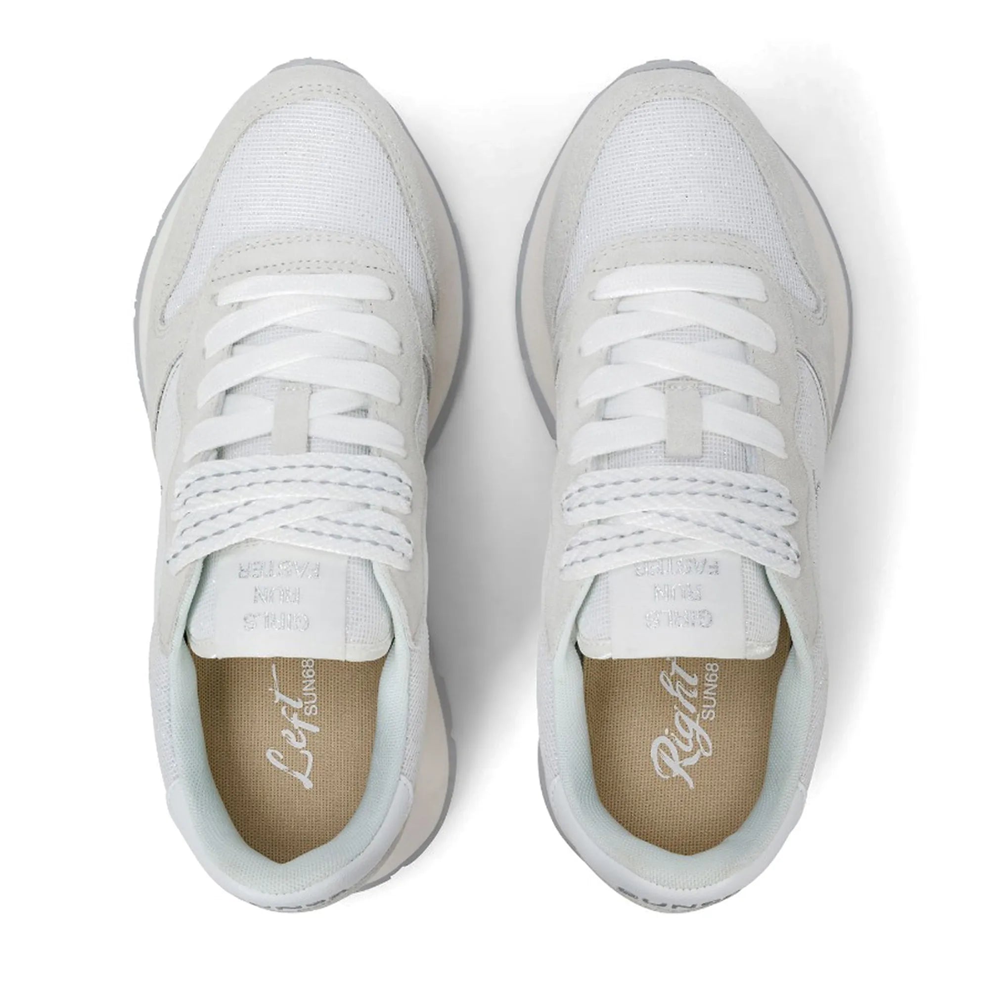 Scarpe Sneakers SUN68 Ally Glitter Donna