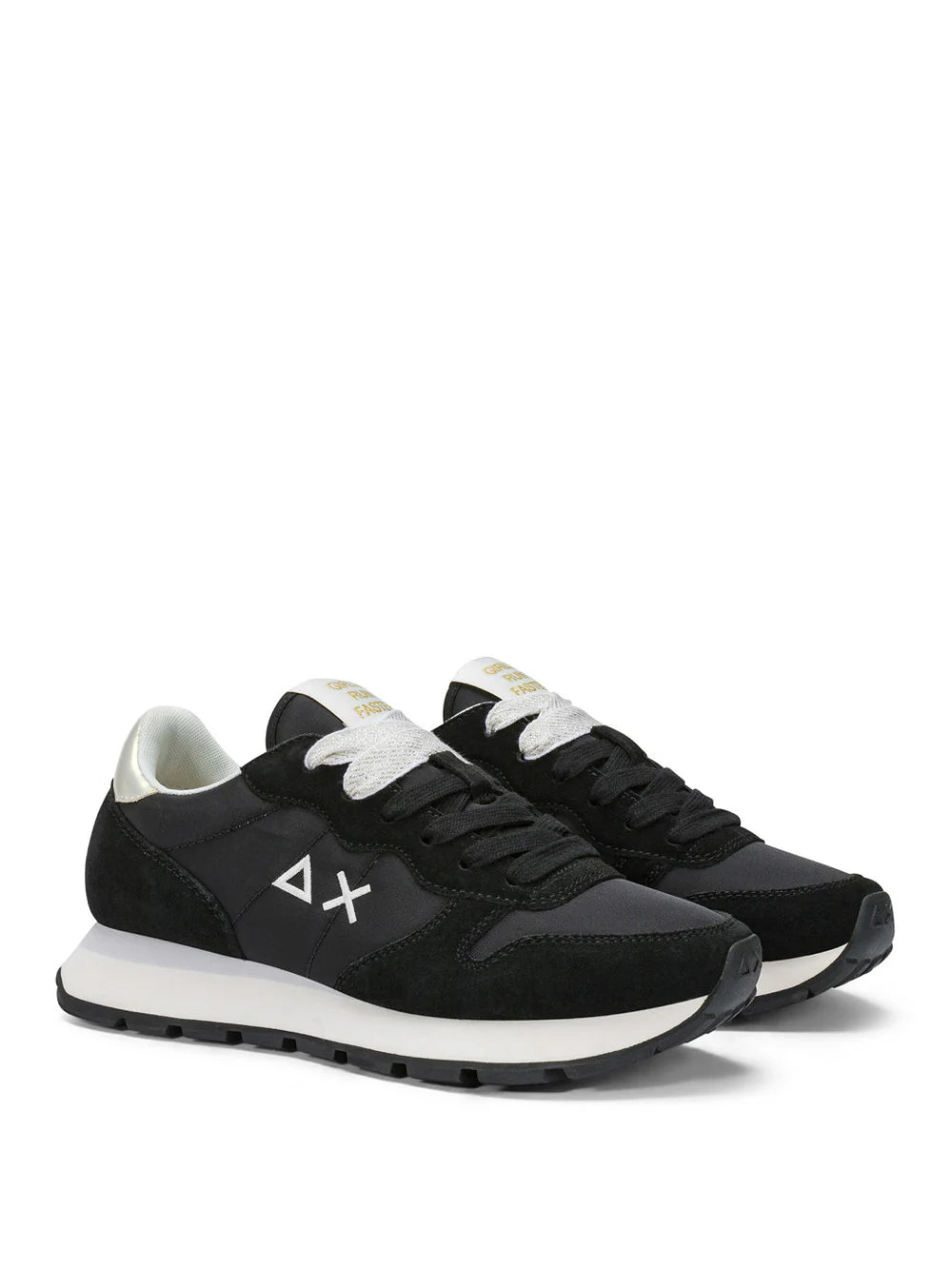 Scarpe Sneakers SUN68 Ally Gold Silver Donna