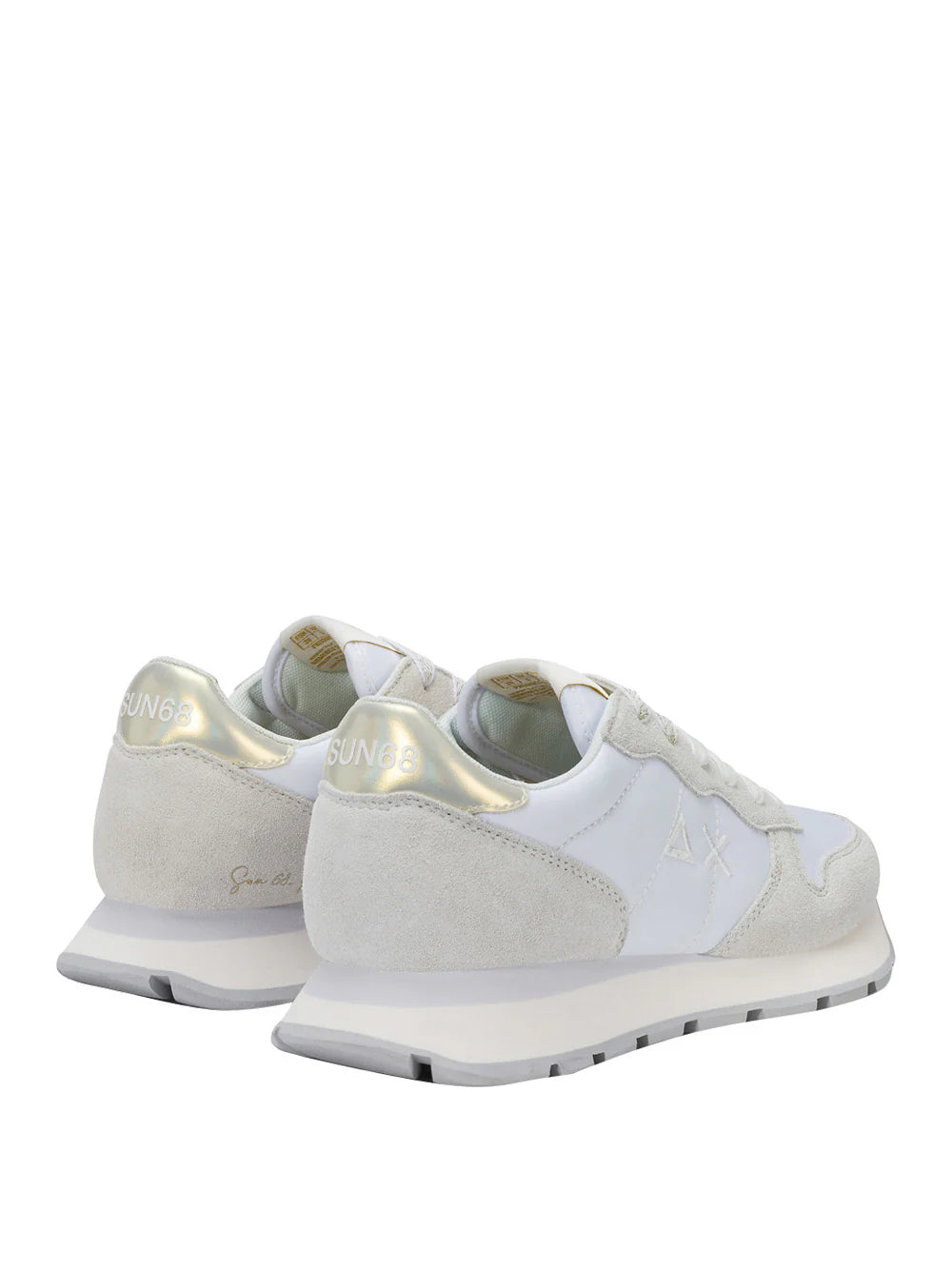 Scarpe Sneakers SUN68 Ally Gold Silver Donna