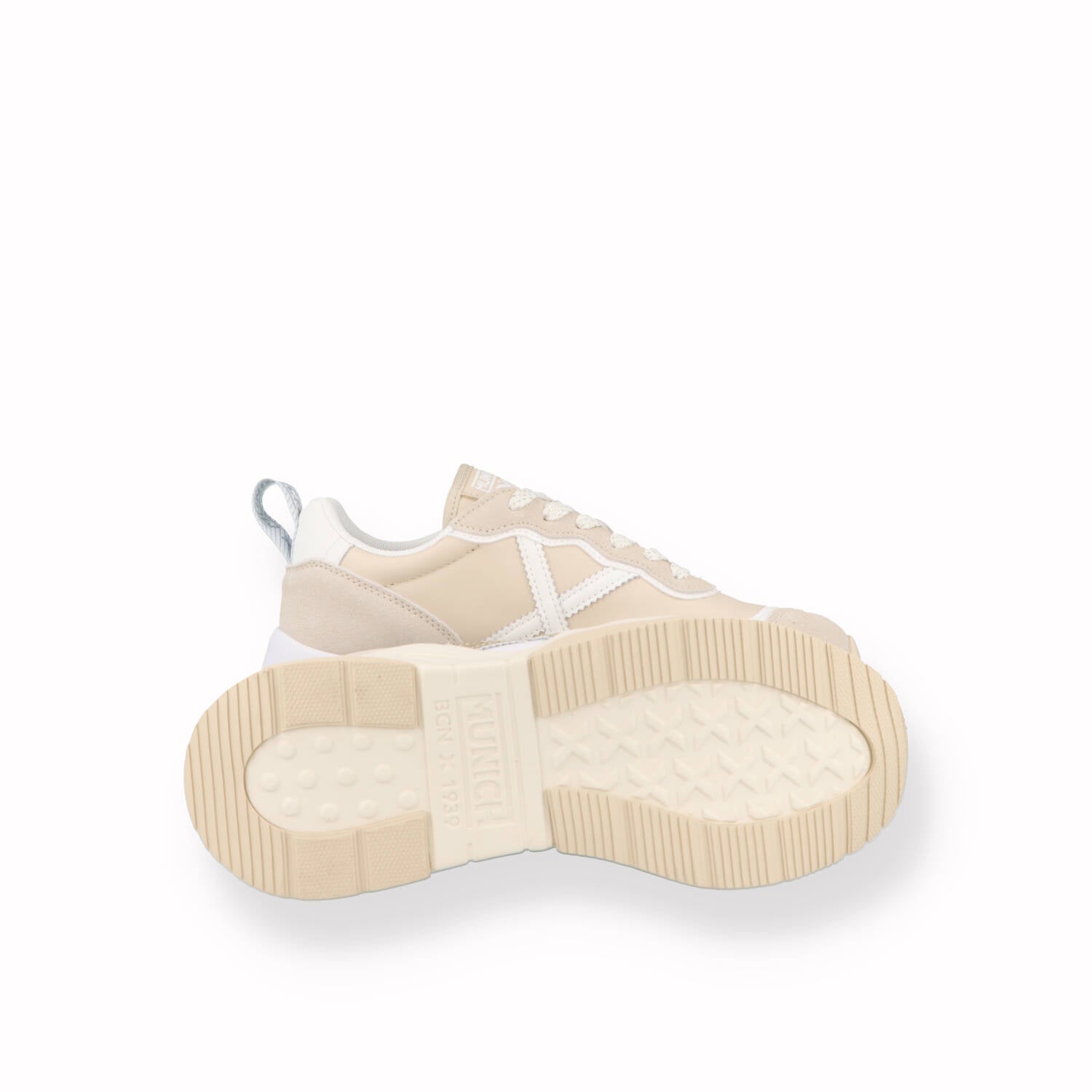 Scarpe Sneakers Munich Donna Beige